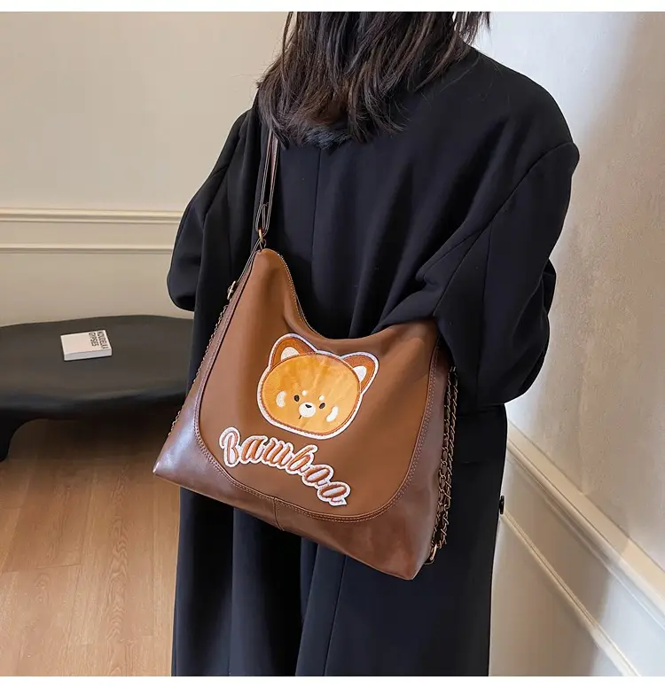 New Fashion Cute Bear Shoulder Bag Female Mori Style — feature 18
