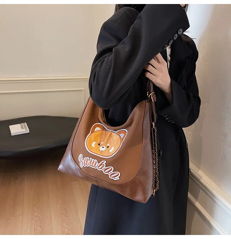 New Fashion Cute Bear Shoulder Bag Female Mori Style — feature 19
