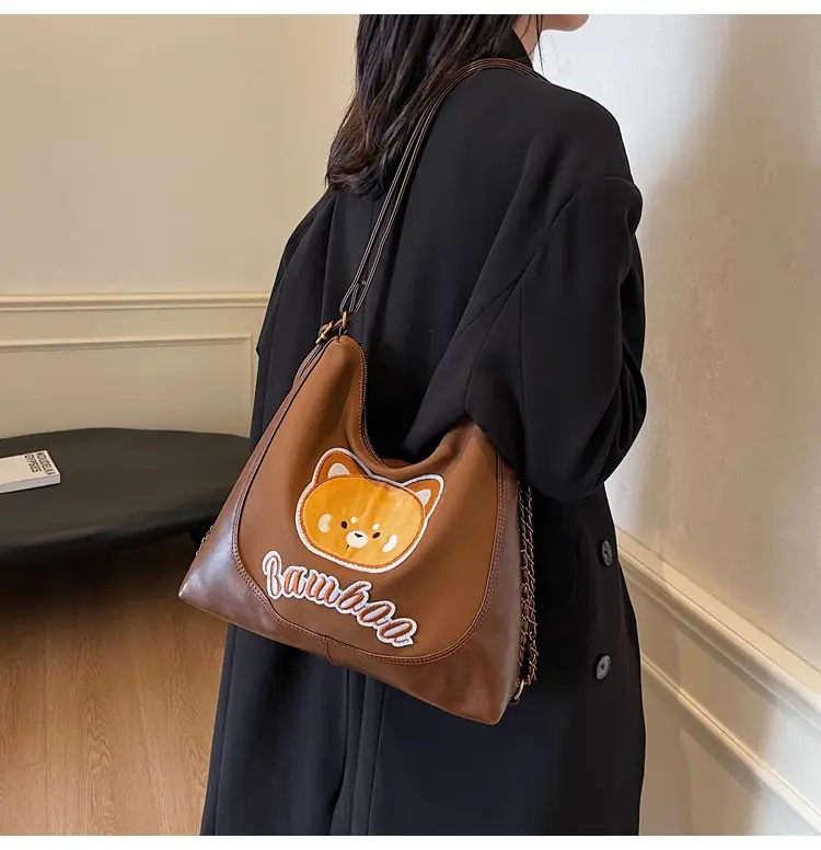 New Fashion Cute Bear Shoulder Bag Female Mori Style — feature 24