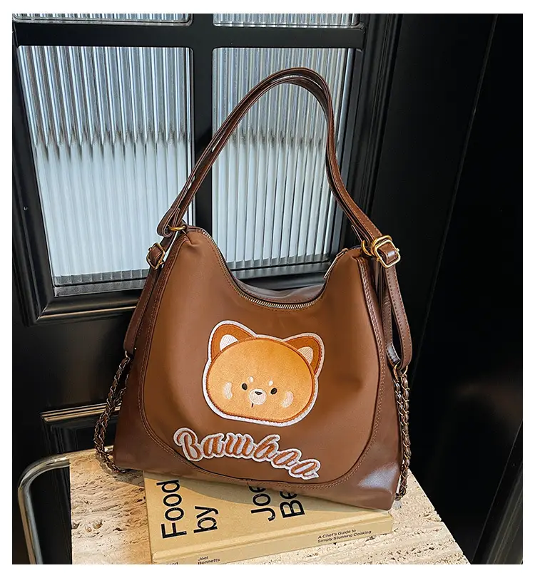 New Fashion Cute Bear Shoulder Bag Female Mori Style — feature 3