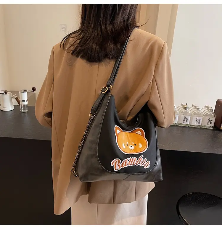 New Fashion Cute Bear Shoulder Bag Female Mori Style — feature 35