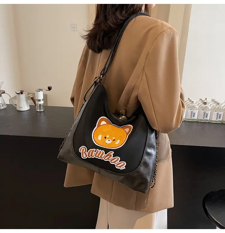 New Fashion Cute Bear Shoulder Bag Female Mori Style — feature 36