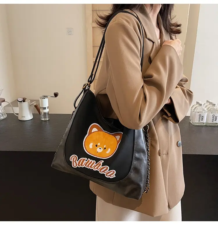 New Fashion Cute Bear Shoulder Bag Female Mori Style — feature 37