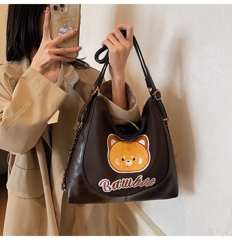 New Fashion Cute Bear Shoulder Bag Female Mori Style — feature 41