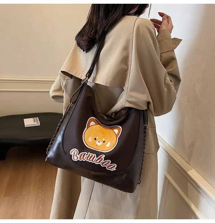 New Fashion Cute Bear Shoulder Bag Female Mori Style — feature 42