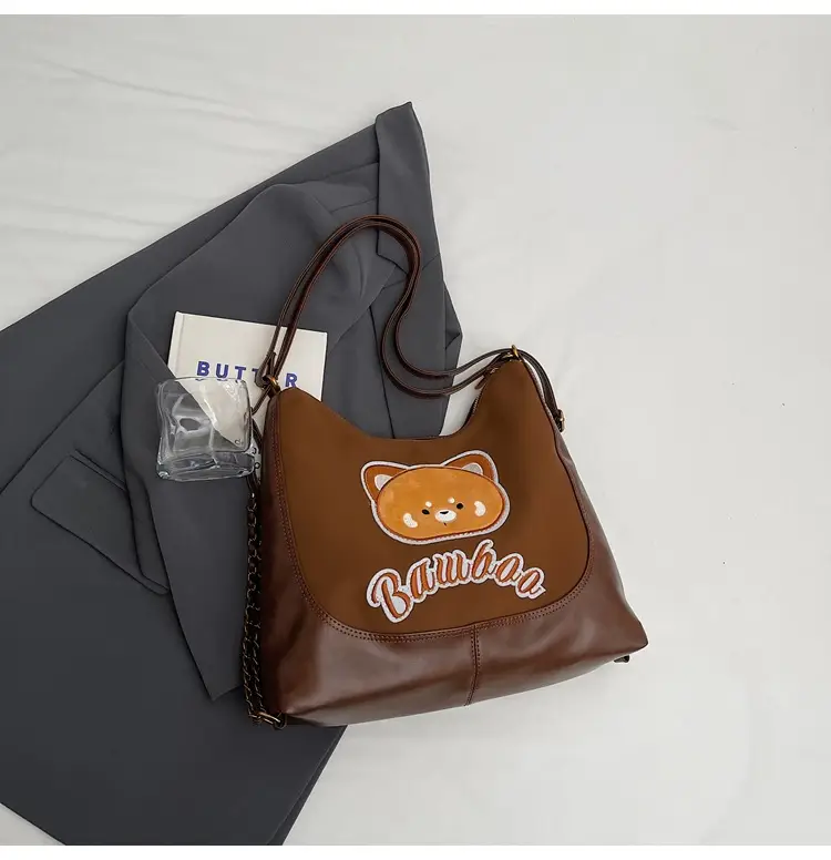 New Fashion Cute Bear Shoulder Bag Female Mori Style — feature 47