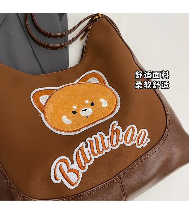 New Fashion Cute Bear Shoulder Bag Female Mori Style — feature 5
