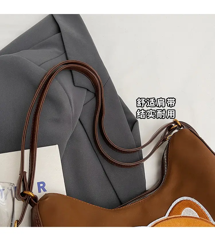 New Fashion Cute Bear Shoulder Bag Female Mori Style — feature 6