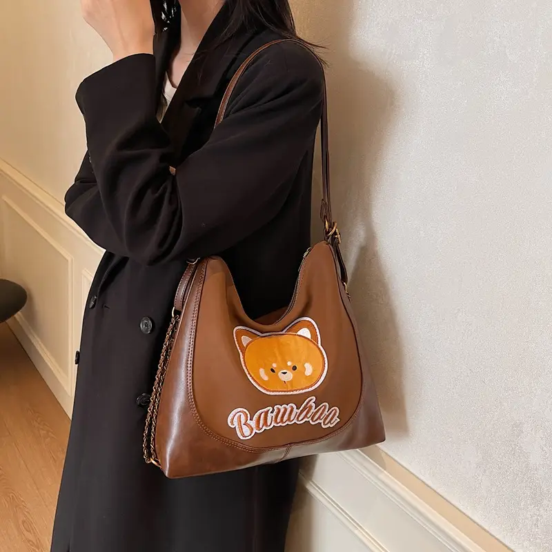 New Fashion Cute Bear Shoulder Bag Female Mori Style - Image 3