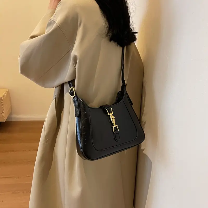 Tom Ford Brown Leather Shoulder Bag for Women - Image 6