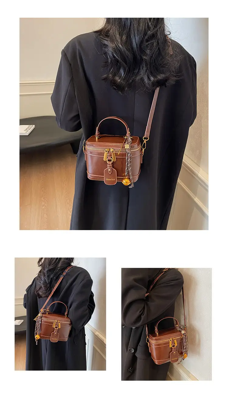 2025 New High-End Brown Box Bag for Women — feature 14