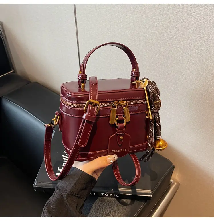 2025 New High-End Brown Box Bag for Women — feature 17