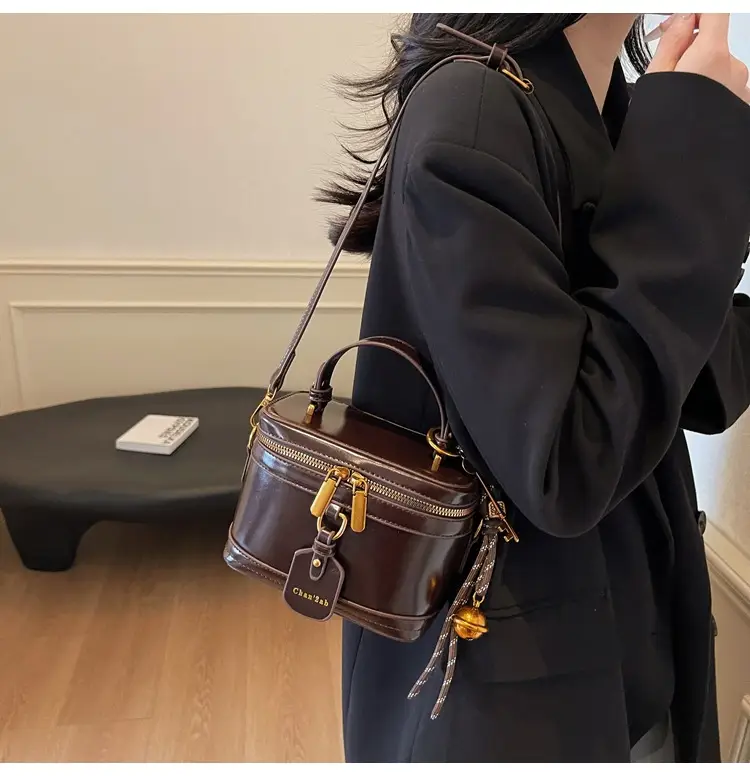 2025 New High-End Brown Box Bag for Women — feature 21