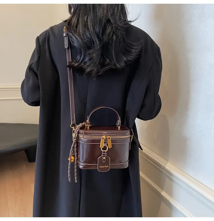 2025 New High-End Brown Box Bag for Women — feature 24