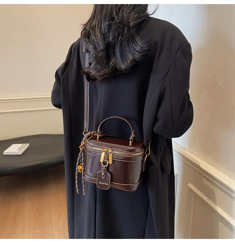 2025 New High-End Brown Box Bag for Women — feature 25