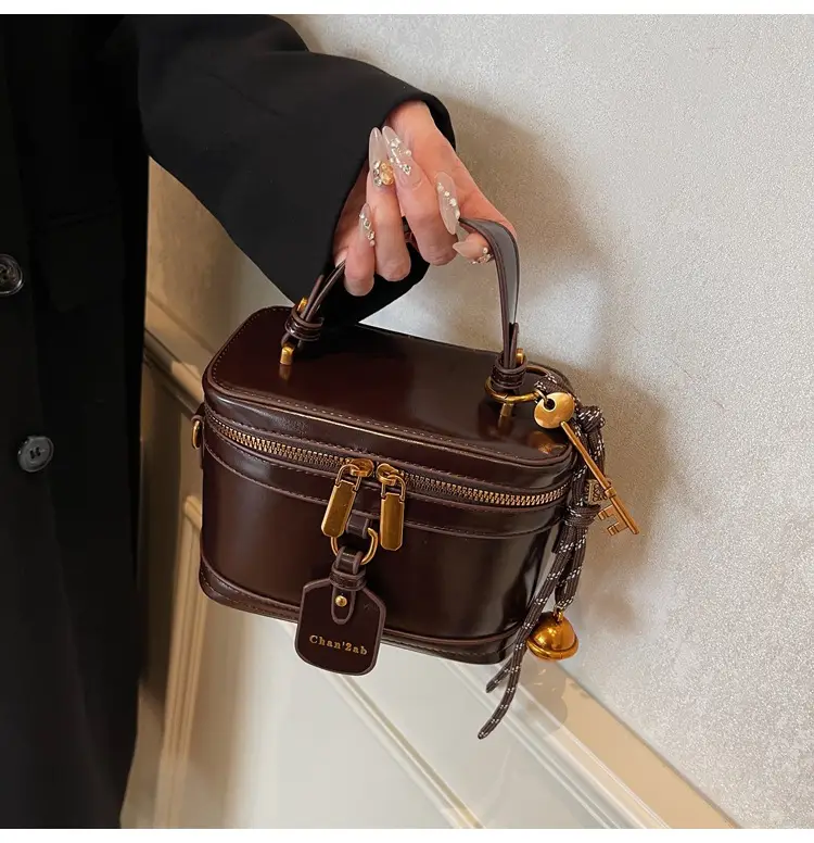 2025 New High-End Brown Box Bag for Women — feature 28