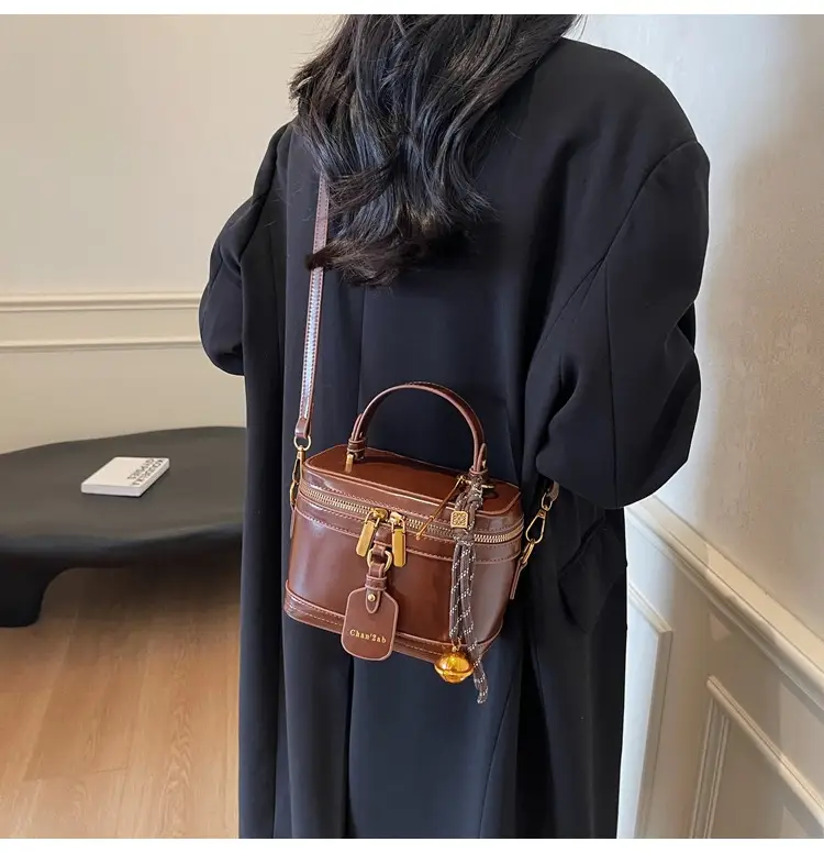 2025 New High-End Brown Box Bag for Women — feature 33