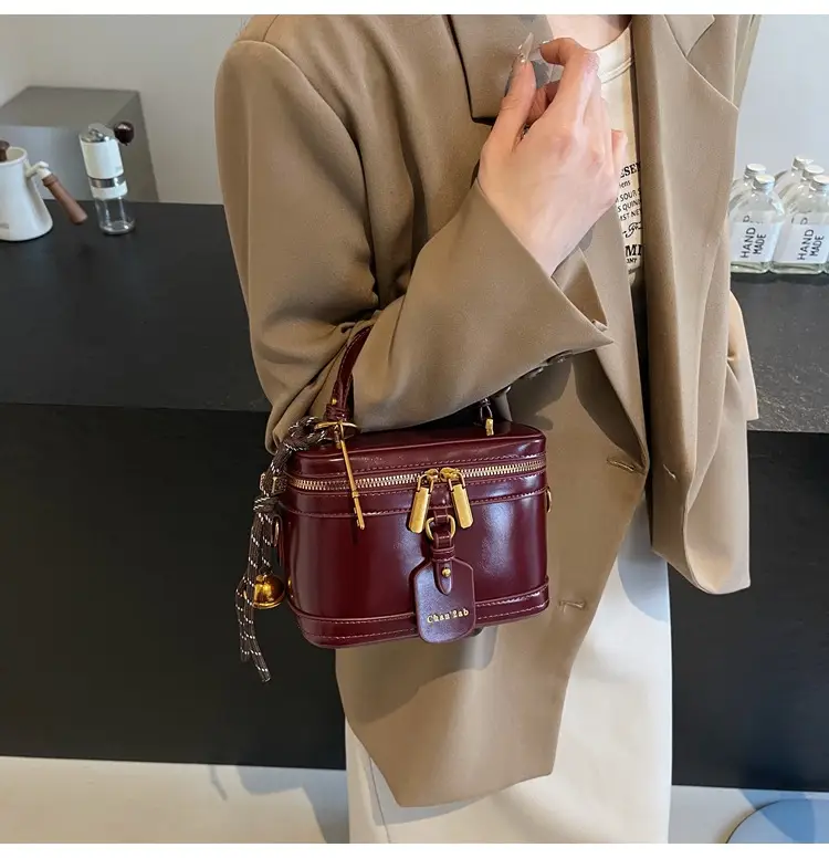 2025 New High-End Brown Box Bag for Women — feature 43