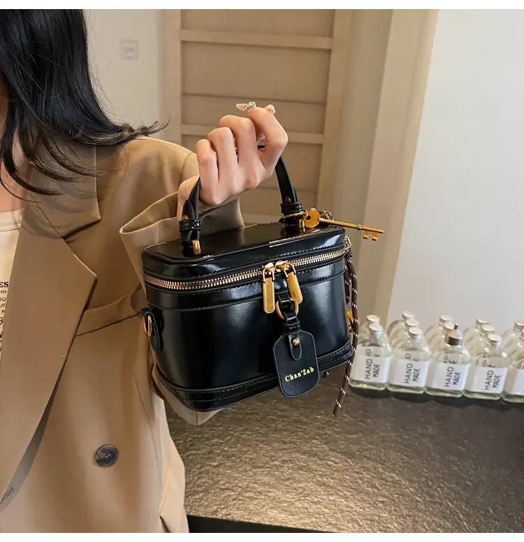 2025 New High-End Brown Box Bag for Women — feature 50
