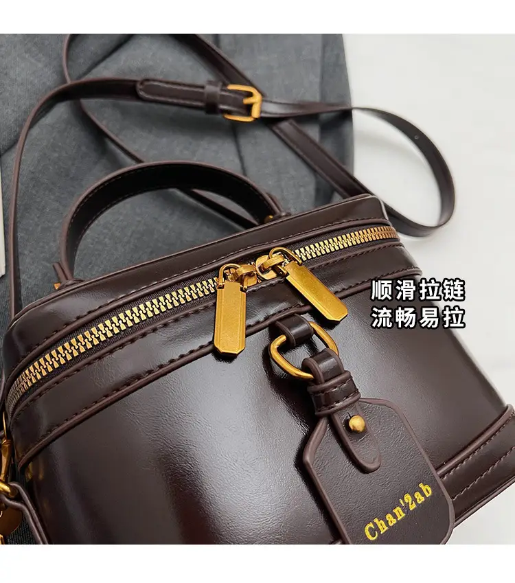 2025 New High-End Brown Box Bag for Women — feature 6