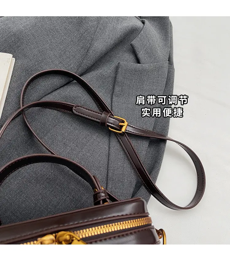 2025 New High-End Brown Box Bag for Women — feature 7