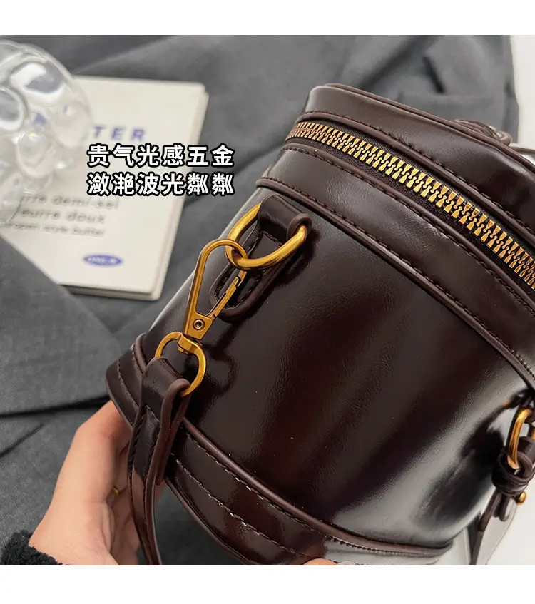 2025 New High-End Brown Box Bag for Women — feature 8