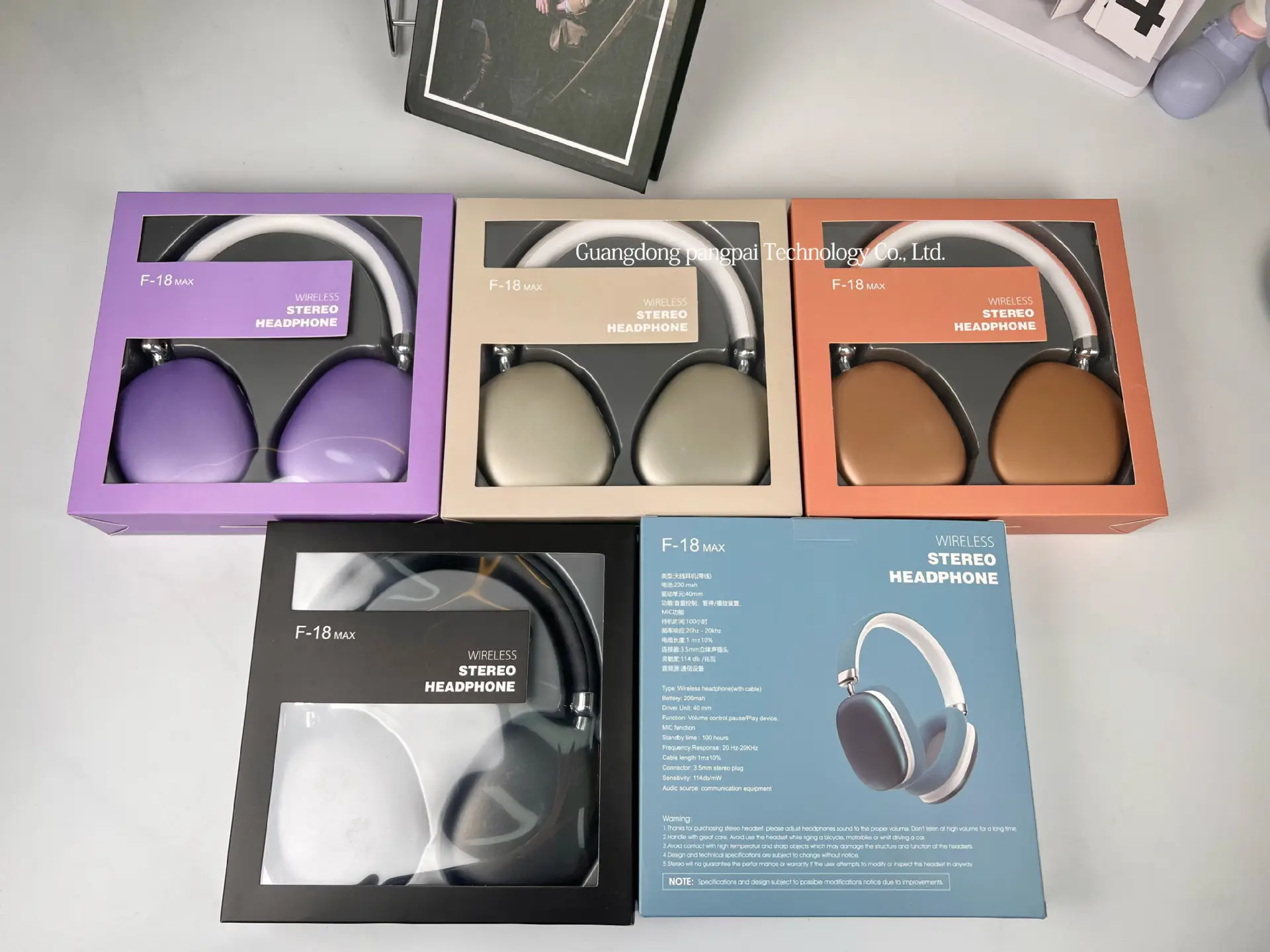 F18 True Wireless Headset White Ultra Long Battery β feature 9