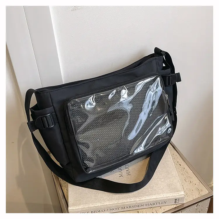 Purple Transparent Shoulder Crossbody Bag for Women - Image 5