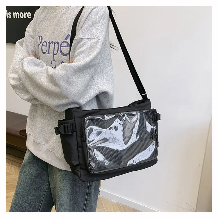Purple Transparent Shoulder Crossbody Bag for Women — feature 17