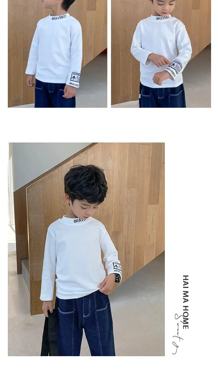 Kids Orange Hoodie with Logo for Boys Autumn Winter Wear — feature 10