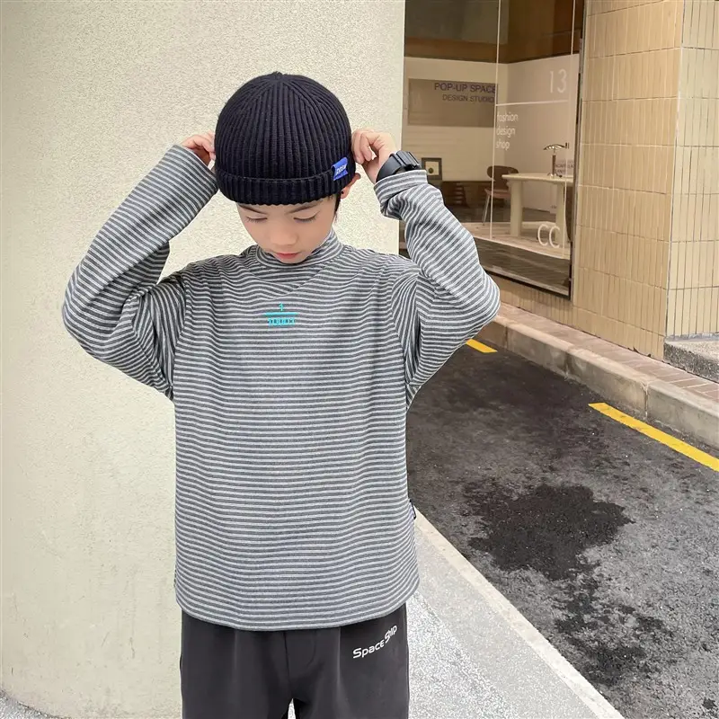 Kids Orange Hoodie with Logo for Boys Autumn Winter Wear - Image 33