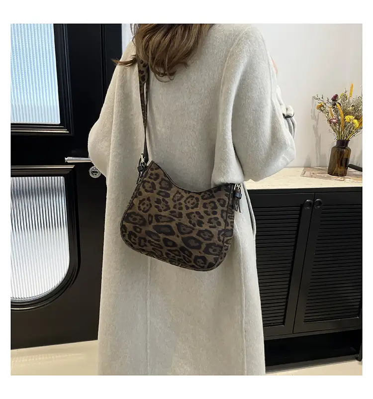 Vintage Leopard Print Wide Strap Tote Bag Women 2024 — feature 18