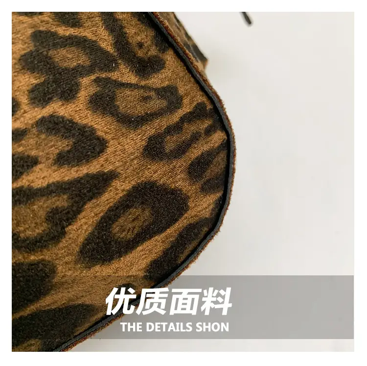 Vintage Leopard Print Wide Strap Tote Bag Women 2024 — feature 5