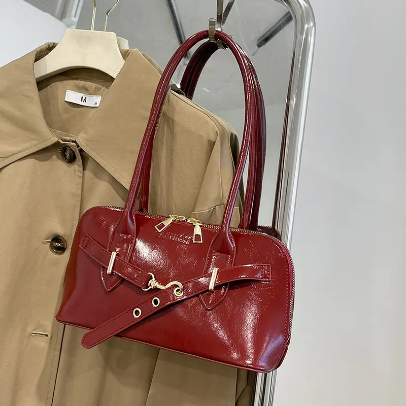 Small Crowdsourcing Bag 2024 Autumn Winter Korean Fashion Shell Bag - Image 7