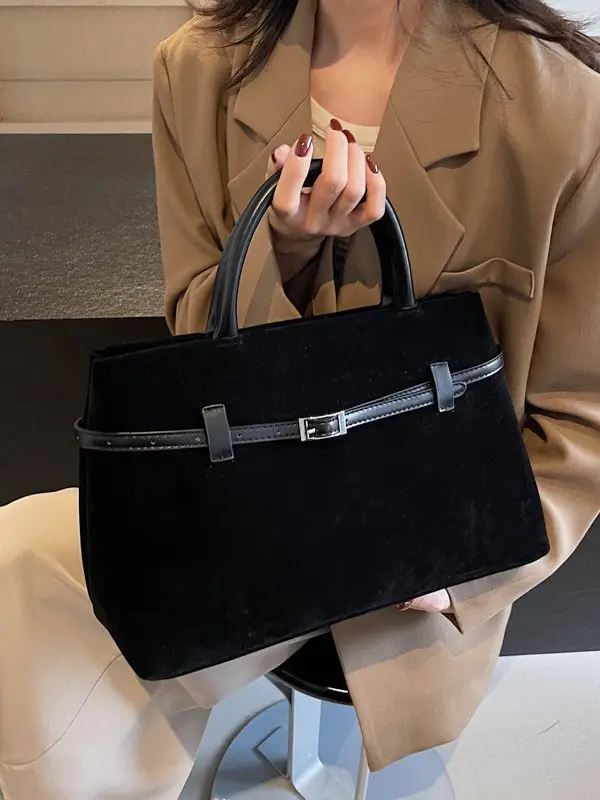Women Frosted Red Shoulder Bag Large Capacity 2026