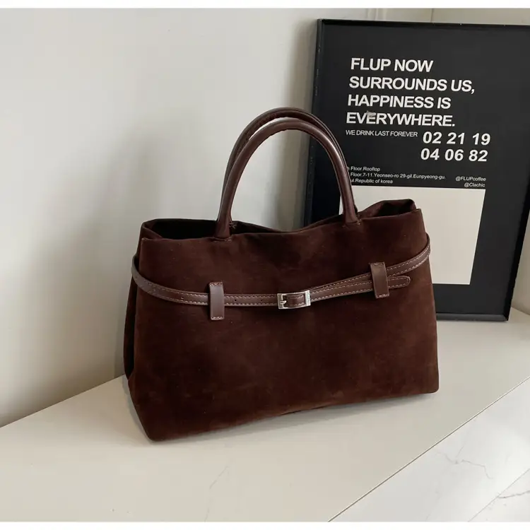 Women Frosted Red Shoulder Bag Large Capacity 2026 — feature 41