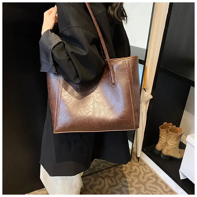Vintage Textive Shoulder Tote Bag for Women 2024 — feature 14