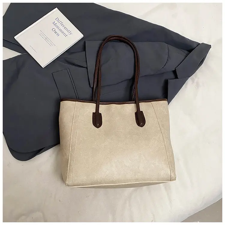 Vintage Textive Shoulder Tote Bag for Women 2024 - Image 6