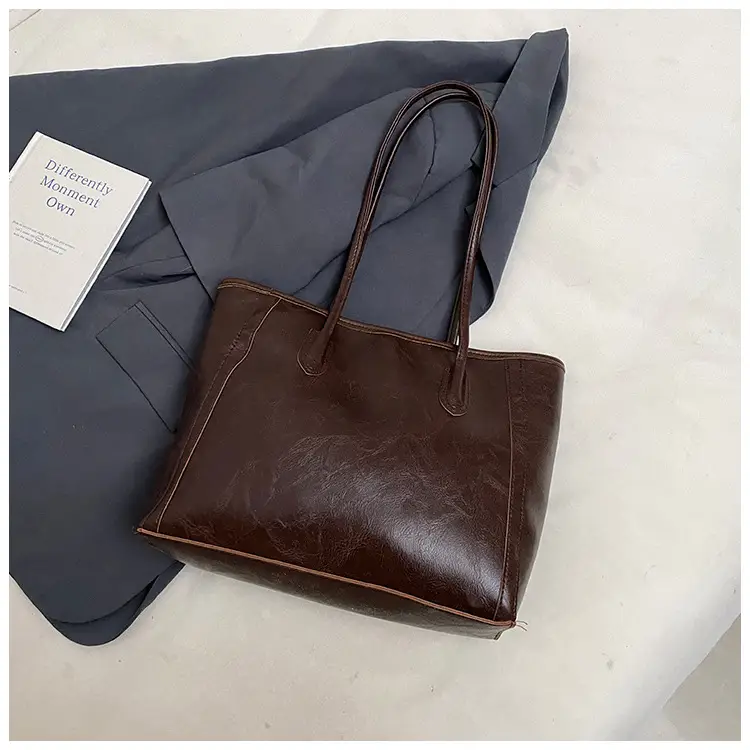 Vintage Textive Shoulder Tote Bag for Women 2024 - Image 7