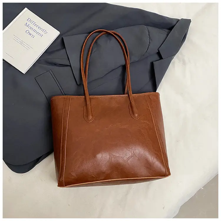 Vintage Textive Shoulder Tote Bag for Women 2024 - Image 8