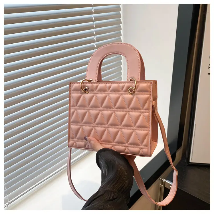 Black Rhombic Shoulder Crossbody Bag for Women 2024 — feature 22