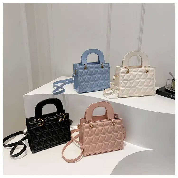 Black Rhombic Shoulder Crossbody Bag for Women 2024 — feature 24