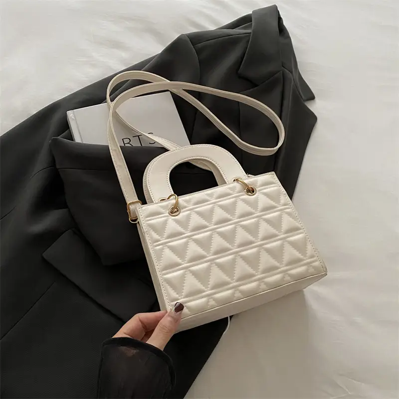 Black Rhombic Shoulder Crossbody Bag for Women 2024 - Image 2