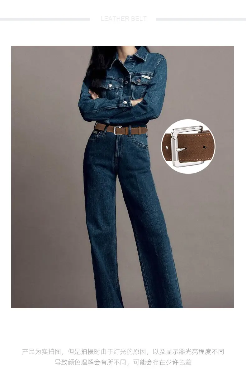 New Ins Style Genuine Leather Belt Women's Fashion High-end All-match Pants Decorative Belt Women's Cross-border Wholesale — feature 1