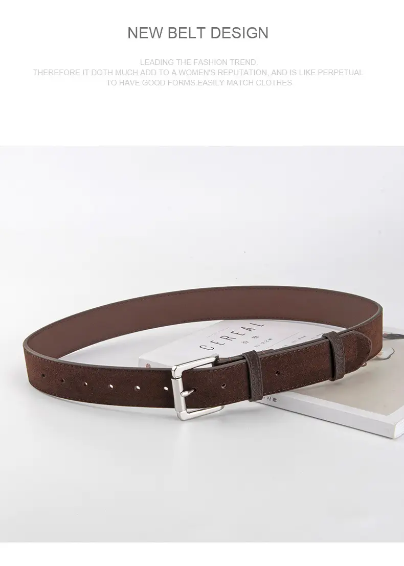 New Ins Style Genuine Leather Belt Women's Fashion High-end All-match Pants Decorative Belt Women's Cross-border Wholesale — feature 12