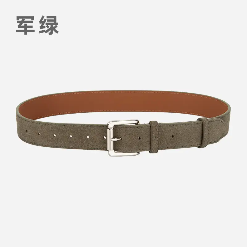 New Ins Style Genuine Leather Belt Women's Fashion High-end All-match Pants Decorative Belt Women's Cross-border Wholesale