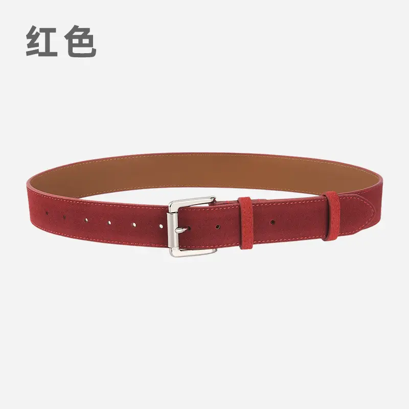 New Ins Style Genuine Leather Belt Women's Fashion High-end All-match Pants Decorative Belt Women's Cross-border Wholesale