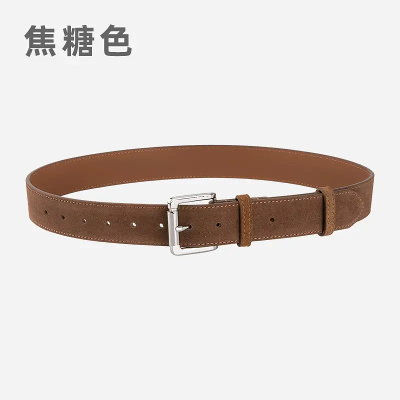 New Ins Style Genuine Leather Belt Women's Fashion High-end All-match Pants Decorative Belt Women's Cross-border Wholesale