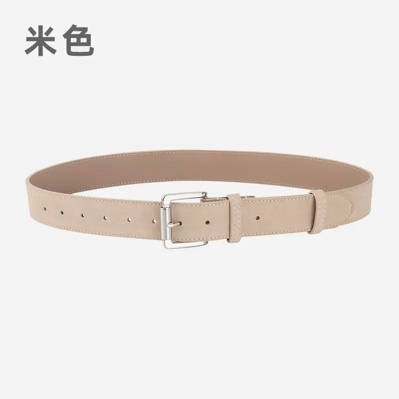 New Ins Style Genuine Leather Belt Women's Fashion High-end All-match Pants Decorative Belt Women's Cross-border Wholesale