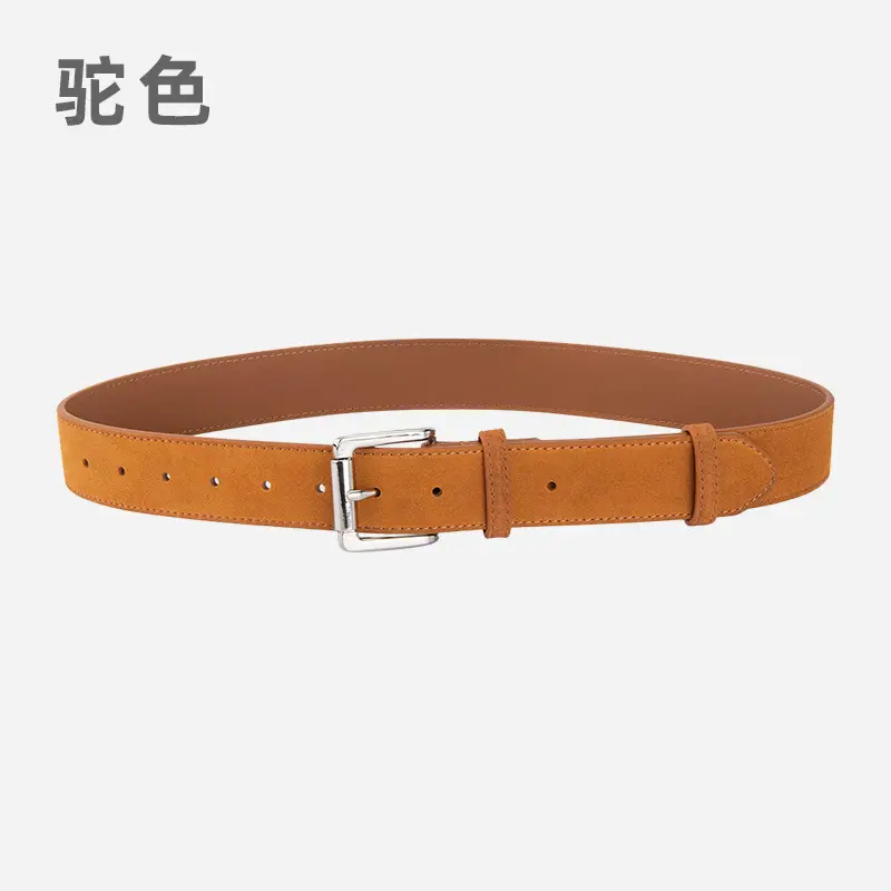 New Ins Style Genuine Leather Belt Women's Fashion High-end All-match Pants Decorative Belt Women's Cross-border Wholesale
